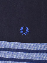 FRED PERRY ワンポイント 切り替えデザイン ポロシャツ