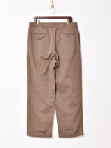 Ralph Lauren タック入り コットンパンツ W35