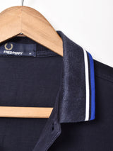 FRED PERRY ワンポイント 切り替えデザイン ポロシャツ