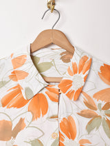 花柄 半袖シャツ