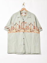 ハワイ製 ハワイアンシャツ