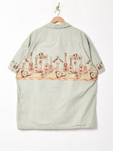 ハワイ製 ハワイアンシャツ