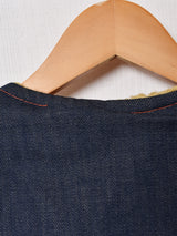 70's ボア デニムベスト