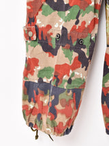 スイス軍 アルペンカモコンバットパンツ W34