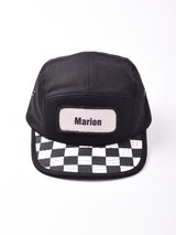 ワッペン ブロックチェック ジェットキャップ