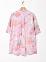 総柄 半袖シャツ