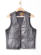 アメリカ製 レザーベスト
