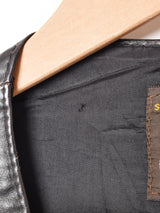 アメリカ製 レザーベスト