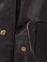 アメリカ製 レザーベスト