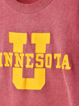 70's Champion カレッジプリントTシャツ