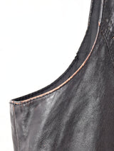 アメリカ製 レザーベスト