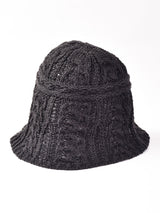 【2色展開】ケーブル クロシェハット