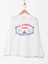 ロングスリーブ プリントTシャツ【Elcamino】