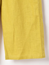 【4色展開】Meridian リネンイージーパンツ ベイカー