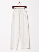 【4色展開】Meridian リネンイージーパンツ ベイカー