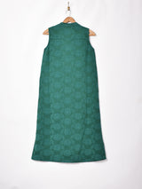 【3色展開】Meridian織り柄 チャイナデザイン ノースリーブワンピース