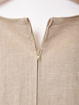 7分袖 ダマスク柄 チロルトップス