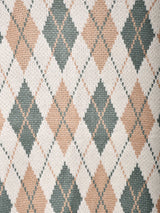 【2色展開】Meridianアーガイル柄 カーディガン