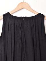 【2色展開】Meridian スリーブレス Aラインワンピース