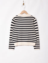 【2色展開】Meridianモノトーン ポロセーター