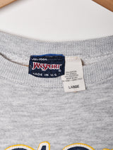 アメリカ製 JANSPORT カレッジプリント スウェットシャツ