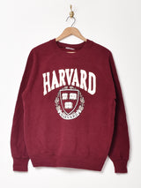 カレッジプリント スウェットシャツ