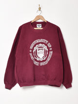 アメリカ製 Lee カレッジプリント スウェットシャツ