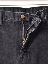 Wrangler ブラックデニムパンツ W33