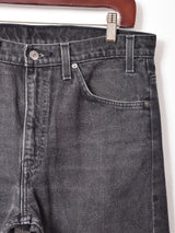 グアテマラ製 Levi's 505 ブラックデニムパンツ W33