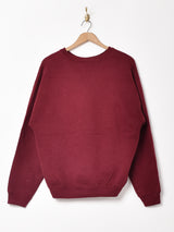 アメリカ製 カレッジプリント スウェットシャツ