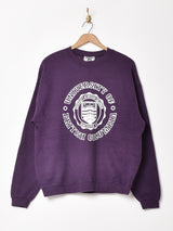 アメリカ製 Lee カレッジプリント スウェットシャツ