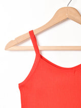 【6色展開】Meridian リブ キャミソール