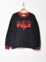 CHICAGO BULLS 刺繍 スウェットシャツ