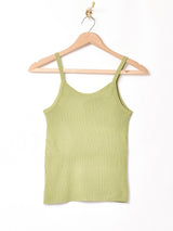 【6色展開】Meridian リブ キャミソール