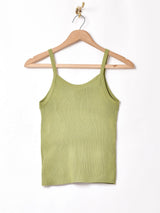 【6色展開】Meridian リブ キャミソール