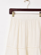 【4色展開】Emerald Motel レース ティアードスカート