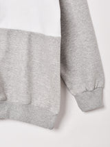 【2色展開】 ハイネック ハーフジップスウェット「NEW YORK」