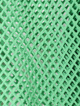 【4色展開】Meridian クロップド メッシュカーディガン