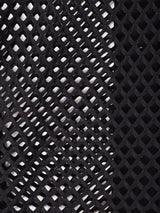 【4色展開】Meridian クロップド メッシュカーディガン