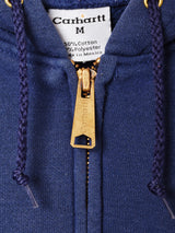 Carhartt ワンポイント フルジップ スウェットパーカー