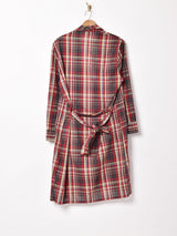 アメリカ製 チェック柄 ガウン