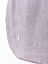 長袖シルクシャツ