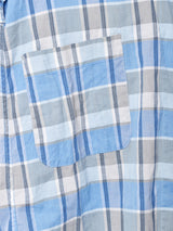 チェック柄 ガウン