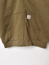 Carhartt フルジップ スウェットパーカー