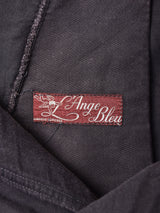 40's~50's ”L’Ange Bleu” ブラックモールスキンパンツ