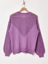 デザイン クロシェ セーター