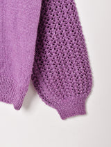 デザイン クロシェ セーター