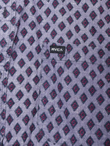 小紋柄 半袖シャツ