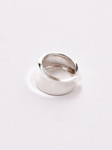 ワイドシルバーリング