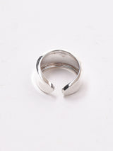 ワイドシルバーリング